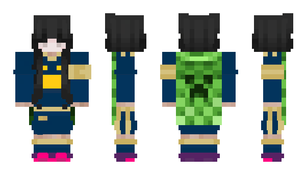 Minecraft skin Xenophame