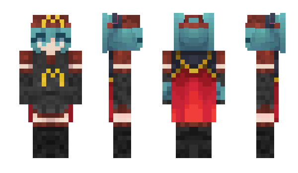 Minecraft skin Nekodrocher
