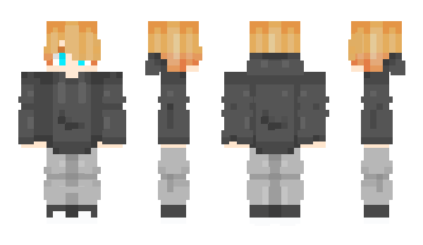 Minecraft skin Popadas