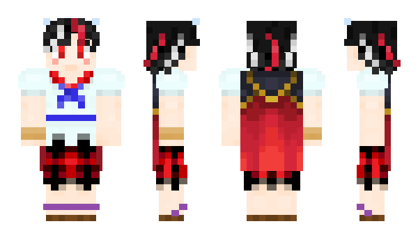 Minecraft skin Seija_Kijin