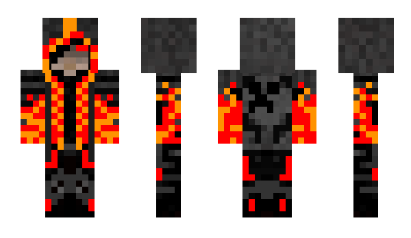 Minecraft skin ClanFIRE23