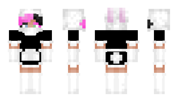 Minecraft skin MintiChan