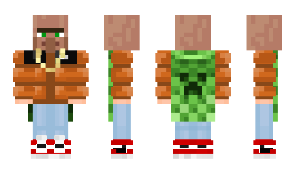 Minecraft skin xzbe