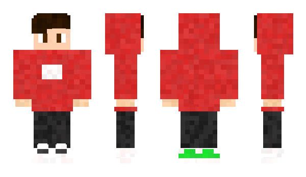 Minecraft skin Hueplet