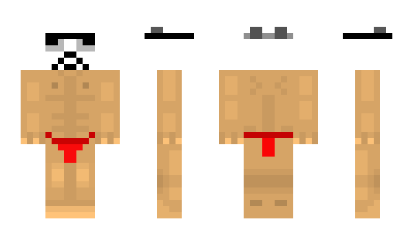 Minecraft skin itsBLACKO