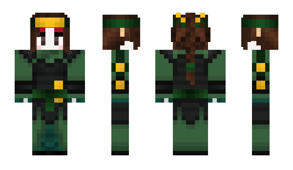 Minecraft skin MeliCraft