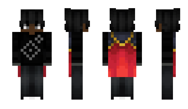 Minecraft skin DistantParticles