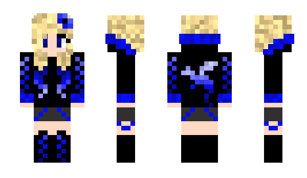 Minecraft skin RinChan