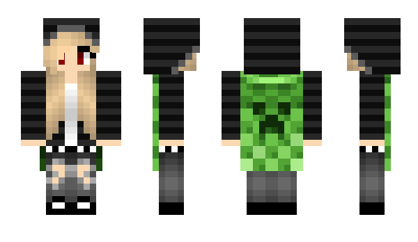 Minecraft skin Gr4veyard