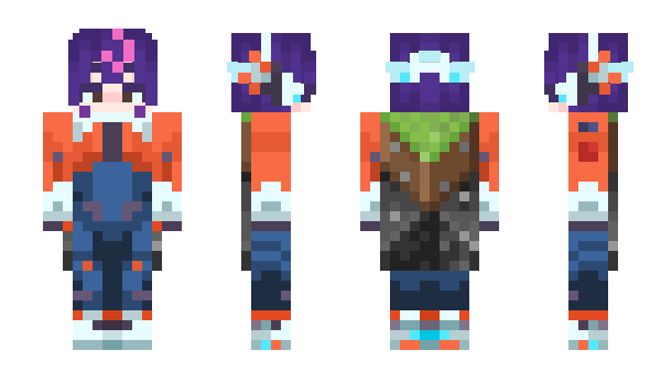 Minecraft скин по нику BunnySoftPaws