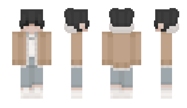 Minecraft skin Pabii