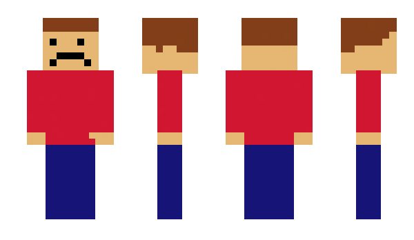 Minecraft skin SuperTVP