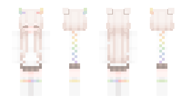 Minecraft скин по нику MikuWaifu