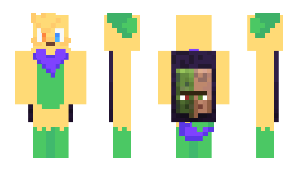 Minecraft skin Citrus_Wolf