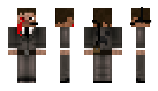 Minecraft skin Axl