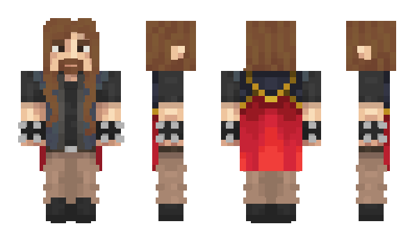 Minecraft skin Davinight