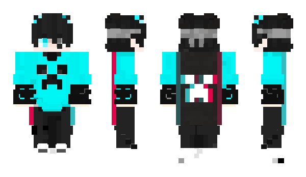 Minecraft скин по нику Yanfuzou