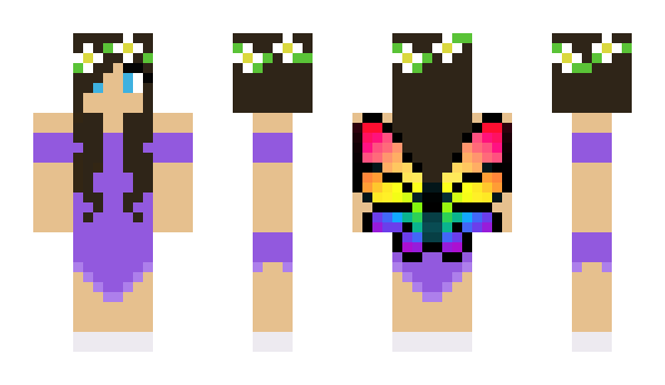Minecraft skin Grrlpower