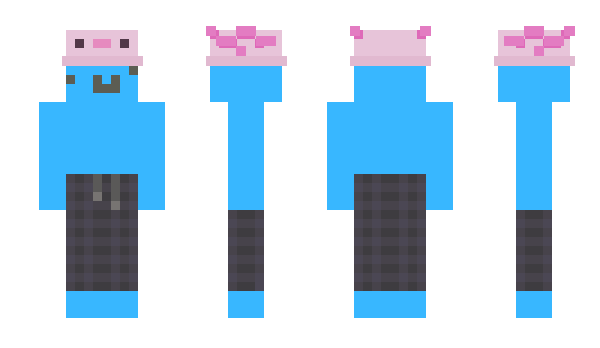 Minecraft скін по ніку AxohMC
