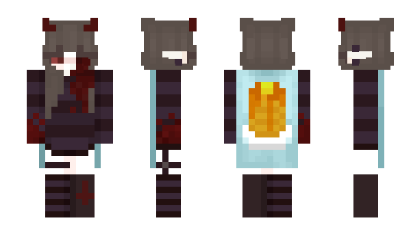 Minecraft скин по нику CzikaMonika