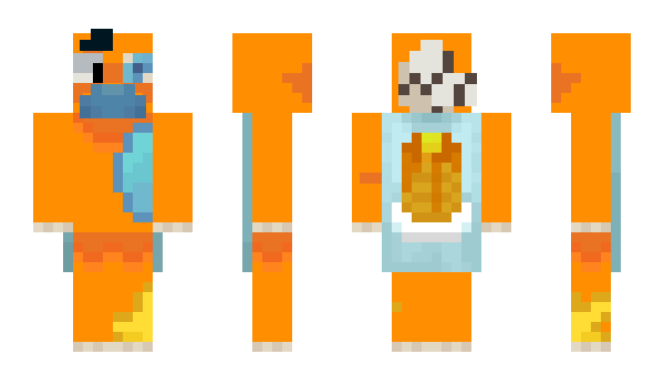 Minecraft skin MisplacedPaws