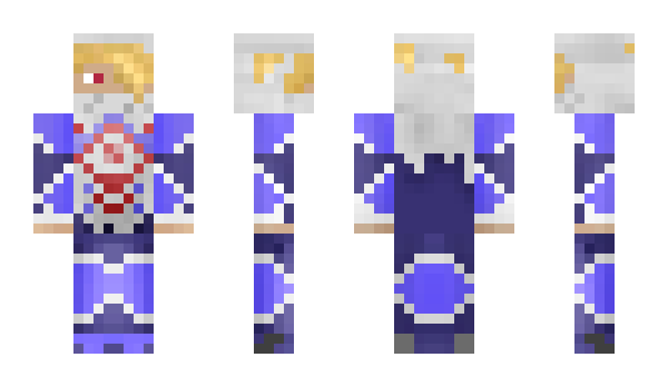 Minecraft skin Sheik_