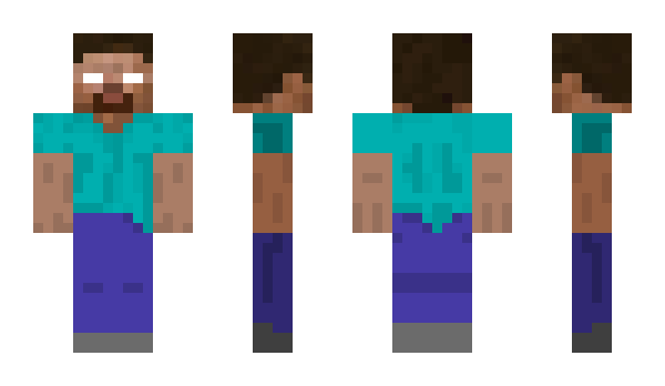 Minecraft skin bluexephos
