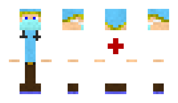 Minecraft скин по нику DoctorFeuer