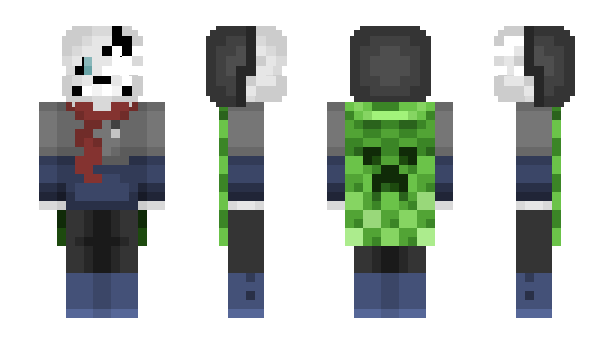 Minecraft skin lastsans