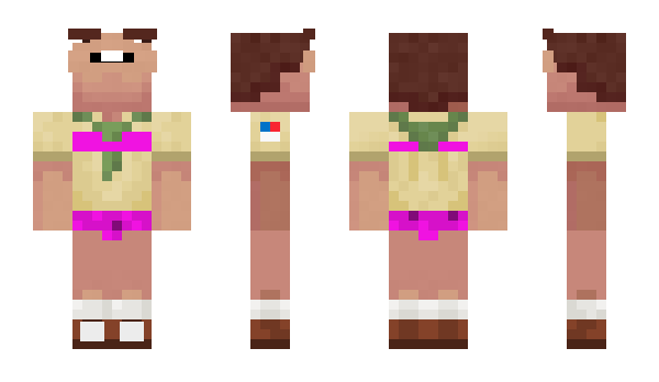 Minecraft skin NikkiTempel