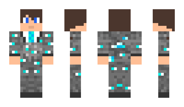 Minecraft skin Diamond_bl0ck