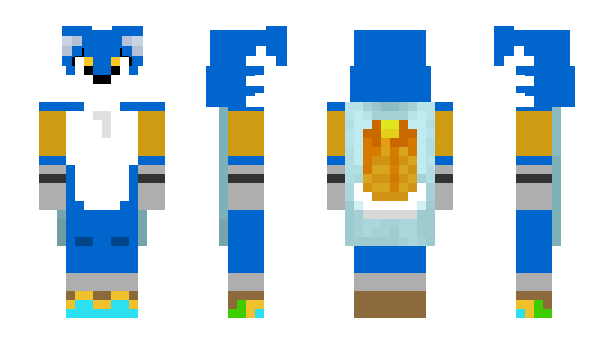 Minecraft скин по нику PepeTheFoolish