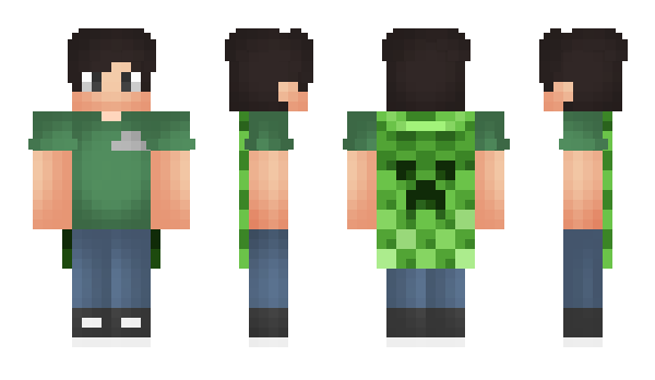 Minecraft skin DiscowZombie