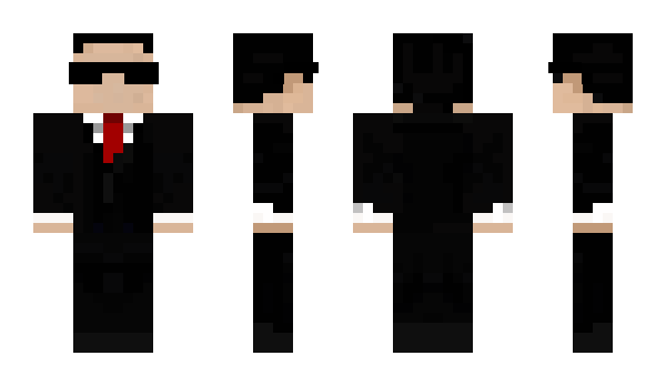 Minecraft skin Oksymoron