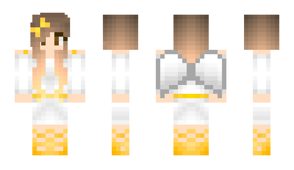 Minecraft skin AngelAzu