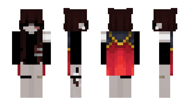 Minecraft skin samscat22