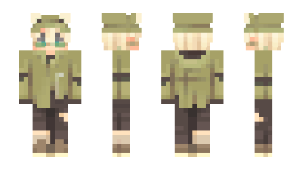 Minecraft skin BreadNom