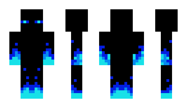 Minecraft skin neonvoid