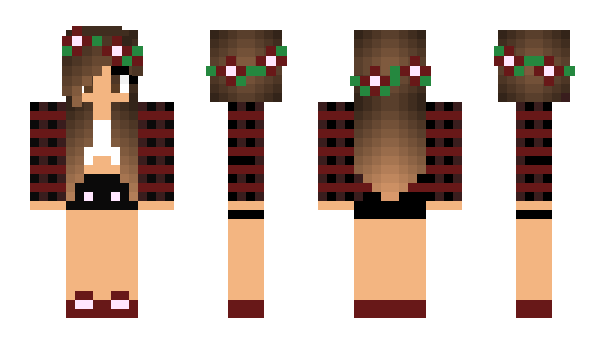 Minecraft skin GIRL_GAMER_