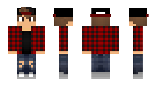 Minecraft skin rafita_LoL