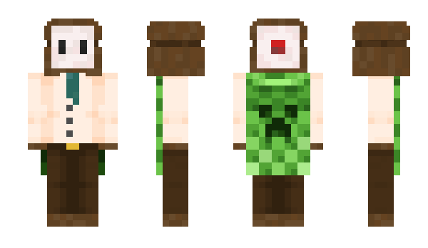 Minecraft skin CIbPOK