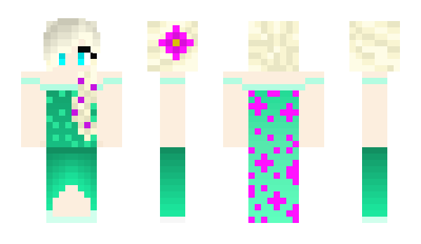 Minecraft скін по ніку ReinaMalvada