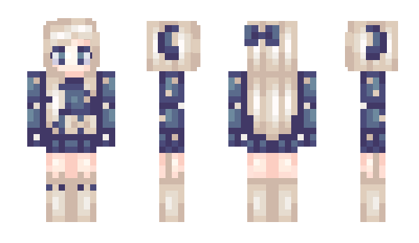 Minecraft skin snowmin