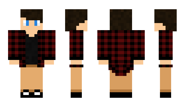 Minecraft skin NiTeiWolf