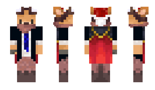 Minecraft skin P1uxa