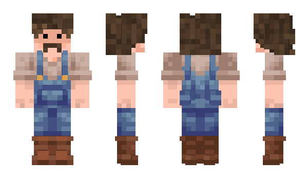 Minecraft skin Makjo