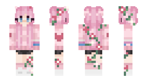 Minecraft skin SquishyTransgirl