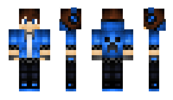 Minecraft skin M3TEORO