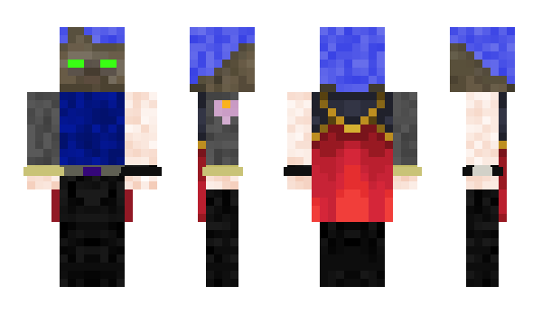 Minecraft skin Vilks_Fenrir