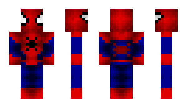 Minecraft скин по нику SPlDERMAN